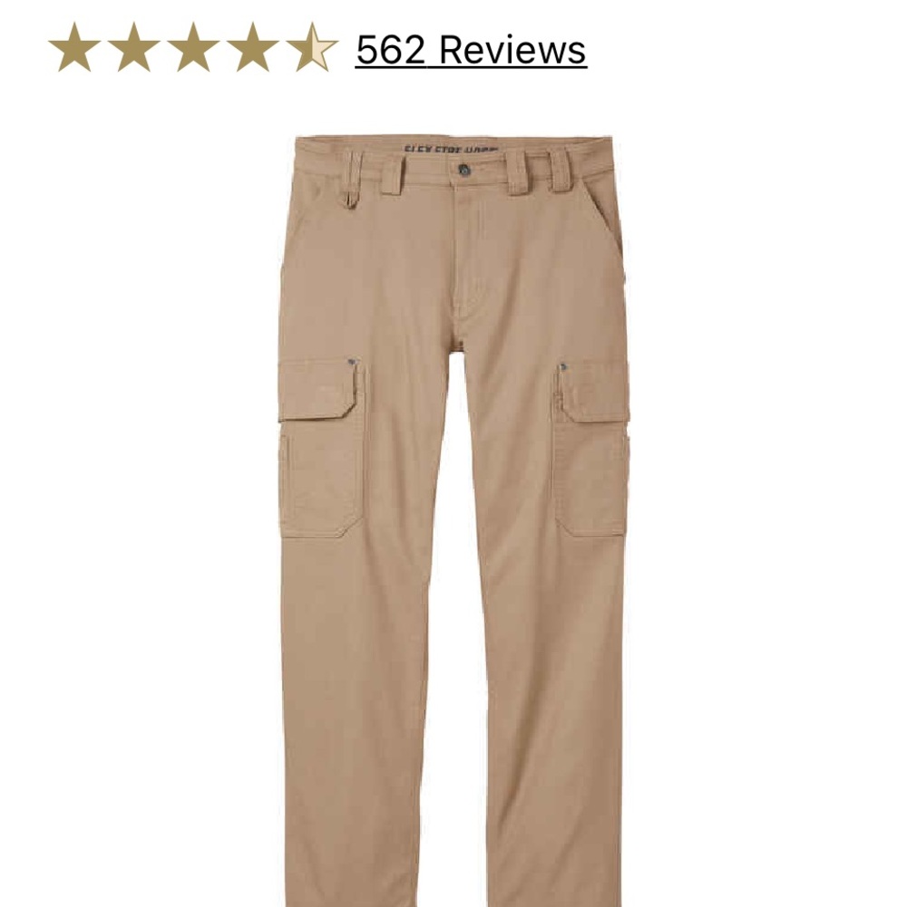Duluth Trading Company Flex Firehose Cargo Pants 32x34